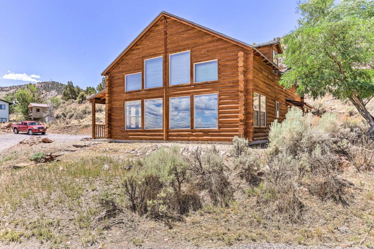 Pioche Family Cabin With View - Walk To Main St! ภายนอก รูปภาพ